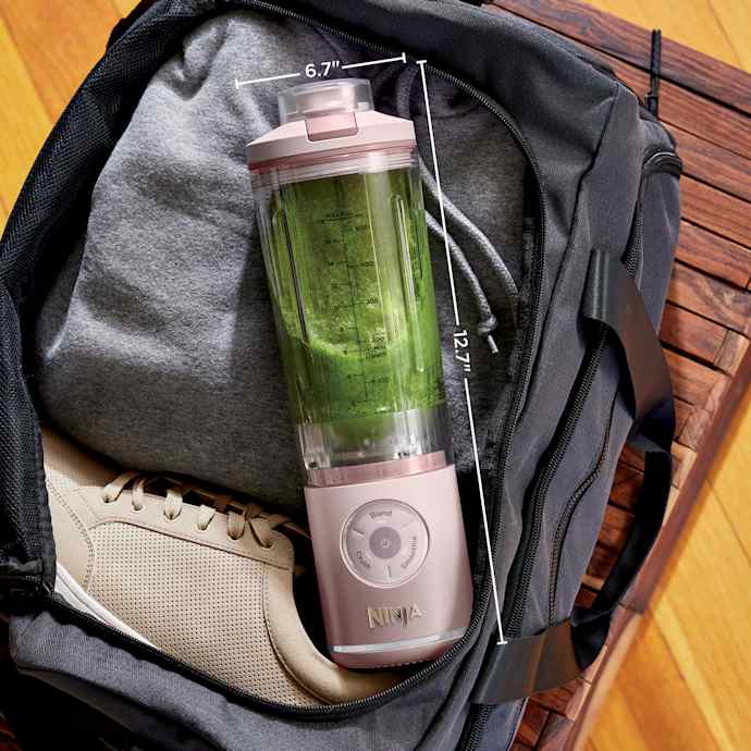 Shark-Ninja Blast Max Portable Blender in Dusty Pink - Image 16