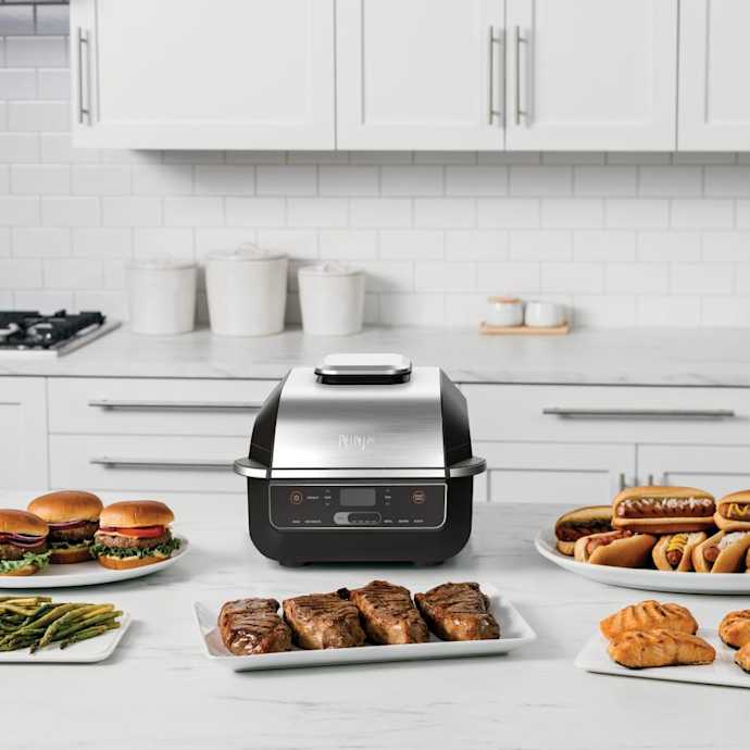 Shark-Ninja Shark-Ninja Foodi Indoor Grill and Air Fryer - Image 4