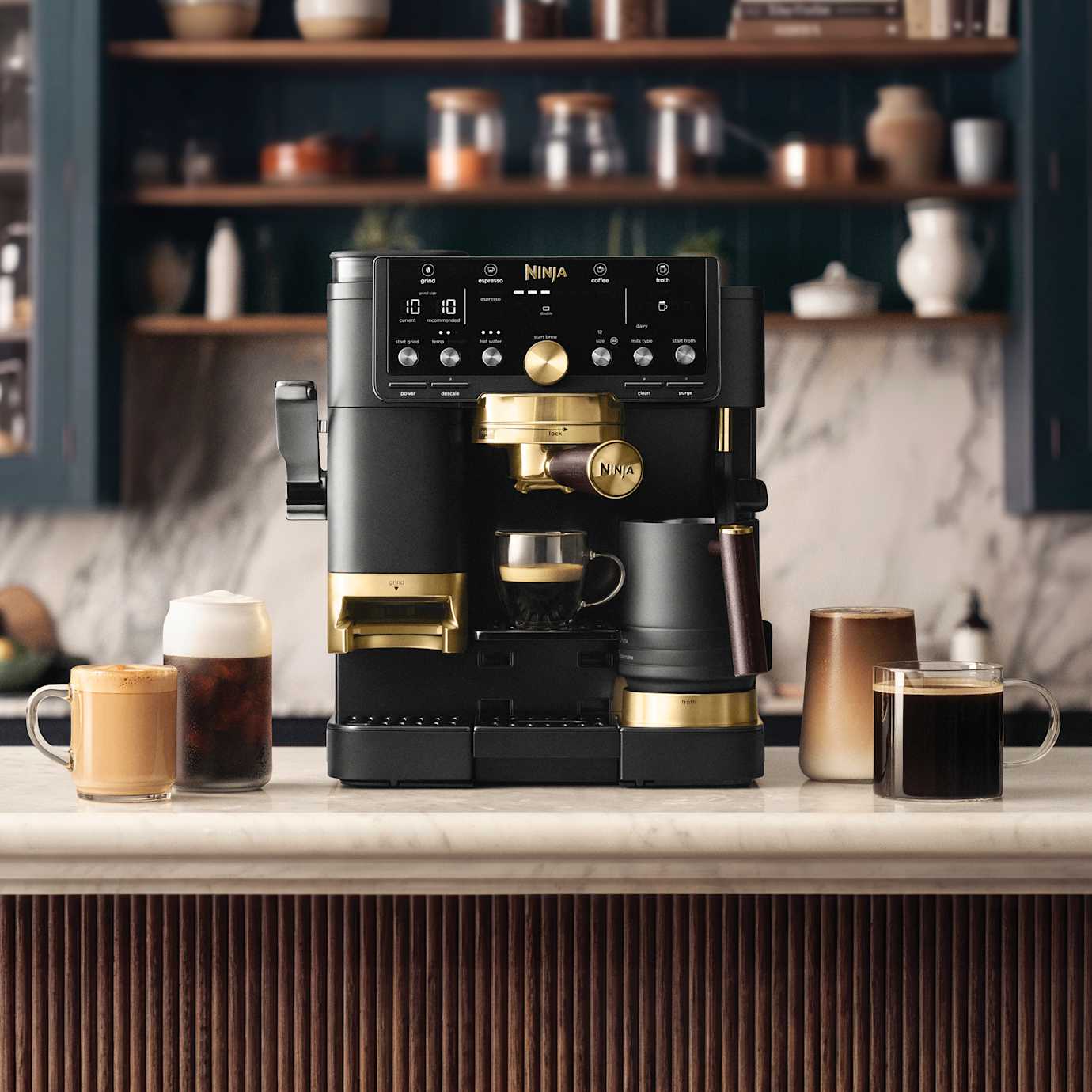 Ninja Luxe Café Pro Espresso Machine by David Beckham - Image 12