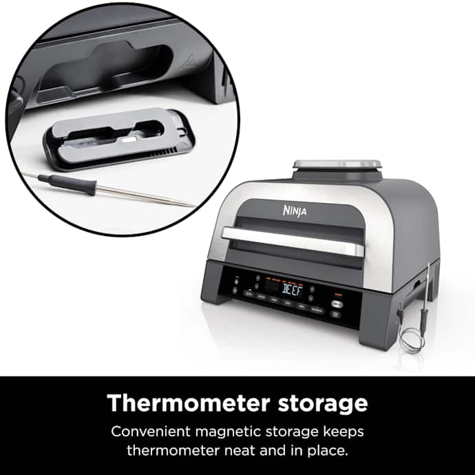 Shark-Ninja Shark-Ninja Foodi XL Indoor Grill and Air Fryer with Thermometer - Image 14