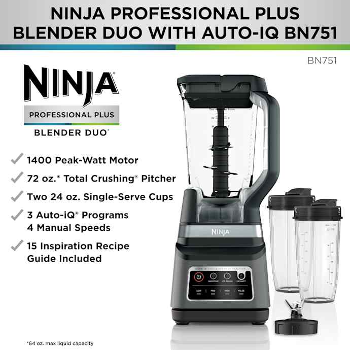 Shark-Ninja Professional Plus Blender with Cups - Image 6