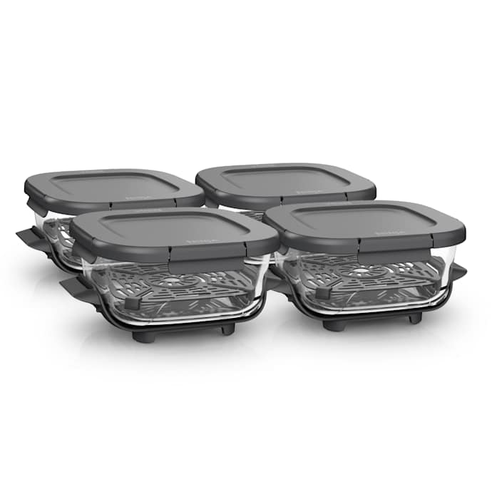 Ninja 6-Cup CleanCrisp Glass Container 4-PK Bundle - Image 2