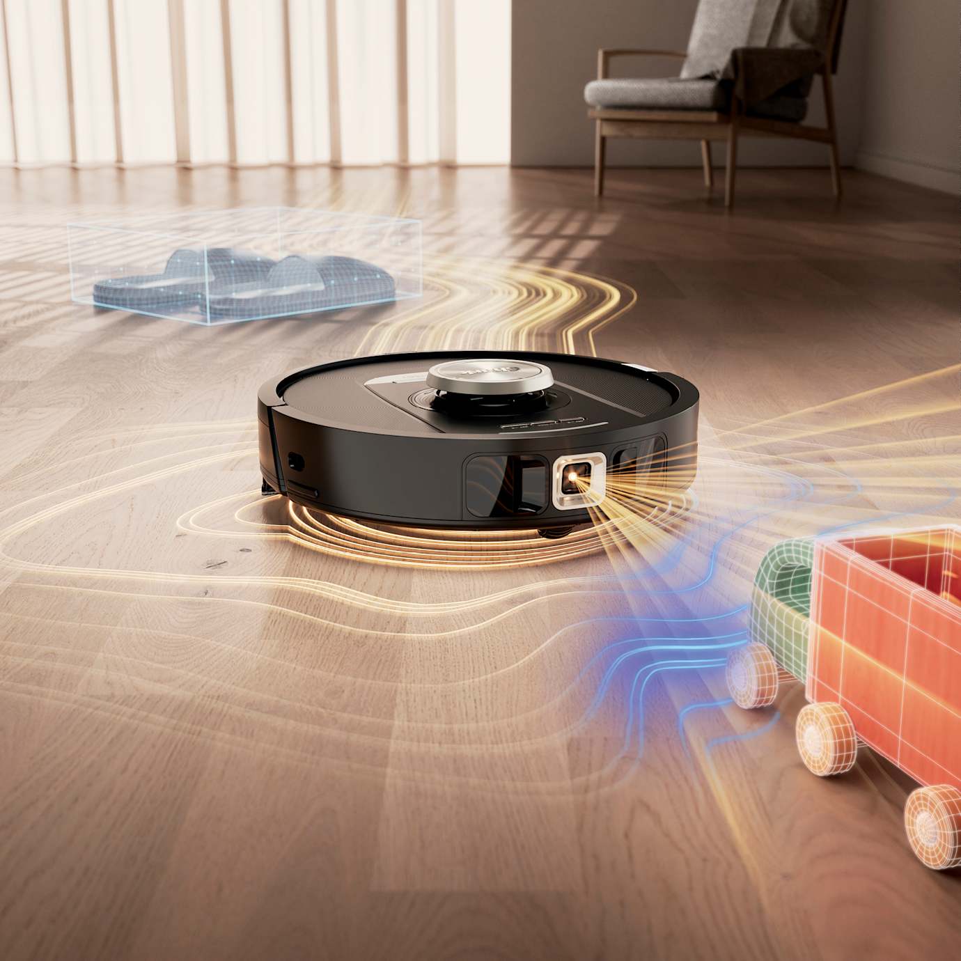 Shark-Ninja PowerDetect NeverTouch Pro Robot Vacuum and Mop - Image 4
