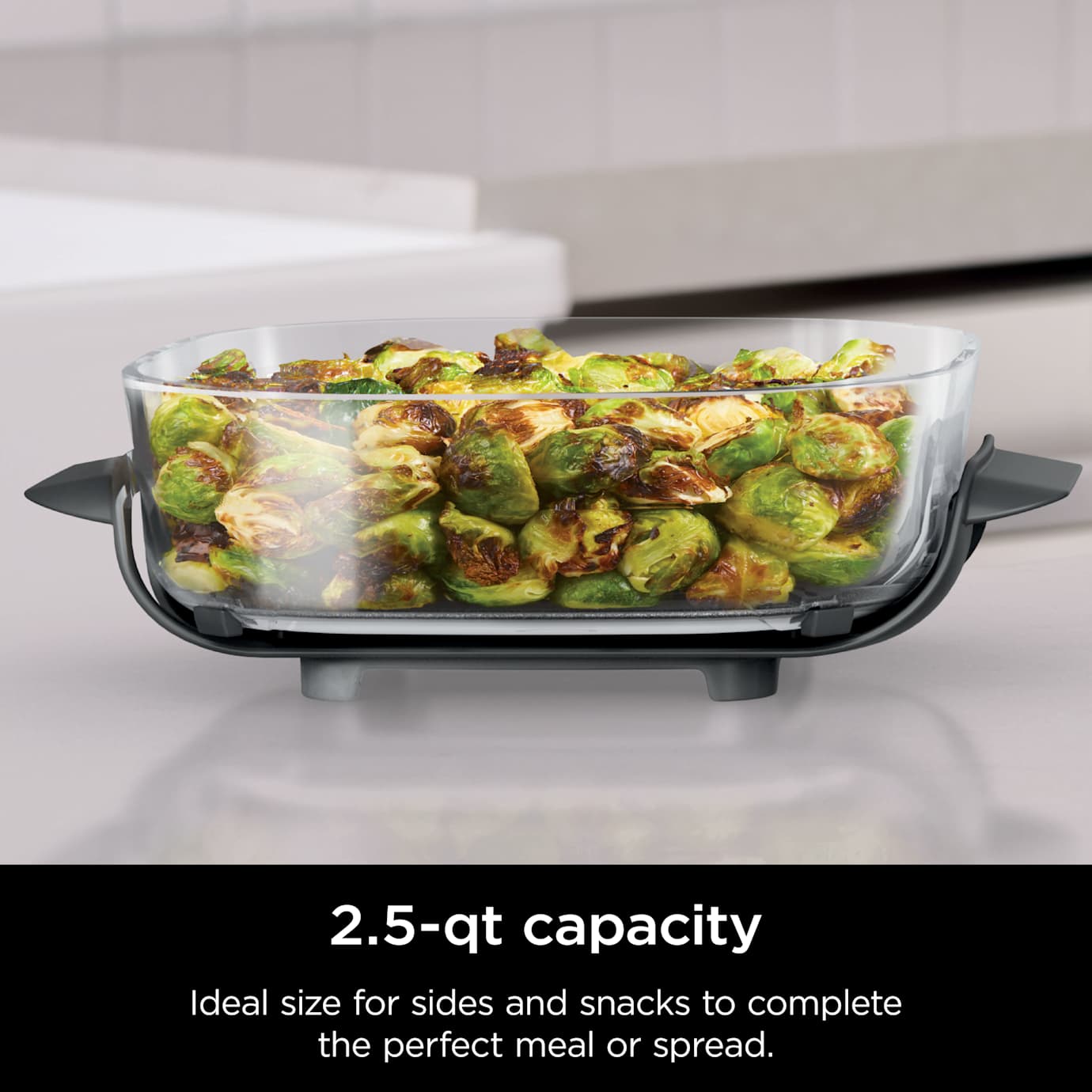 Ninja 2.5 QT CleanCrisp Glass Container - Image 2
