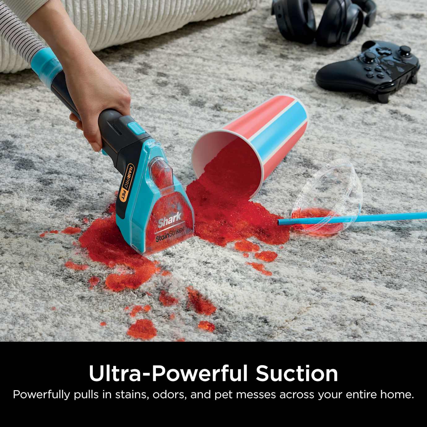 Shark-Ninja StainStriker Hairpro Pet Carpet Cleaner - Image 13