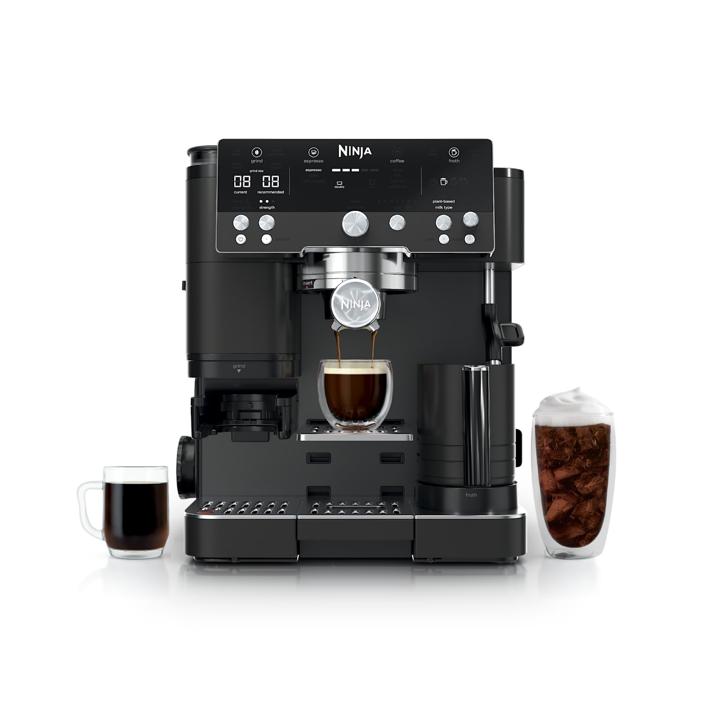 Shark-Ninja Luxe Café Premier Espresso Machine in Black