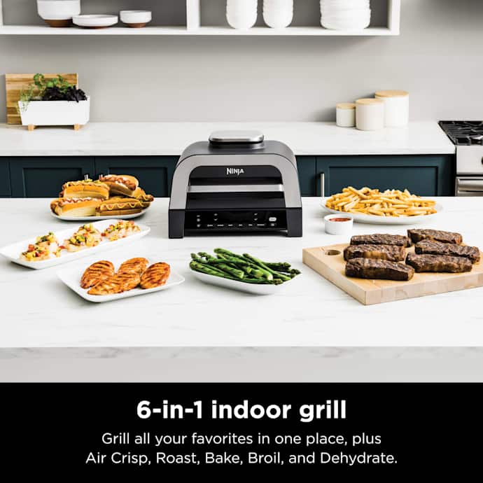 Shark-Ninja Shark-Ninja Foodi XL Indoor Grill and Air Fryer with Thermometer - Image 11