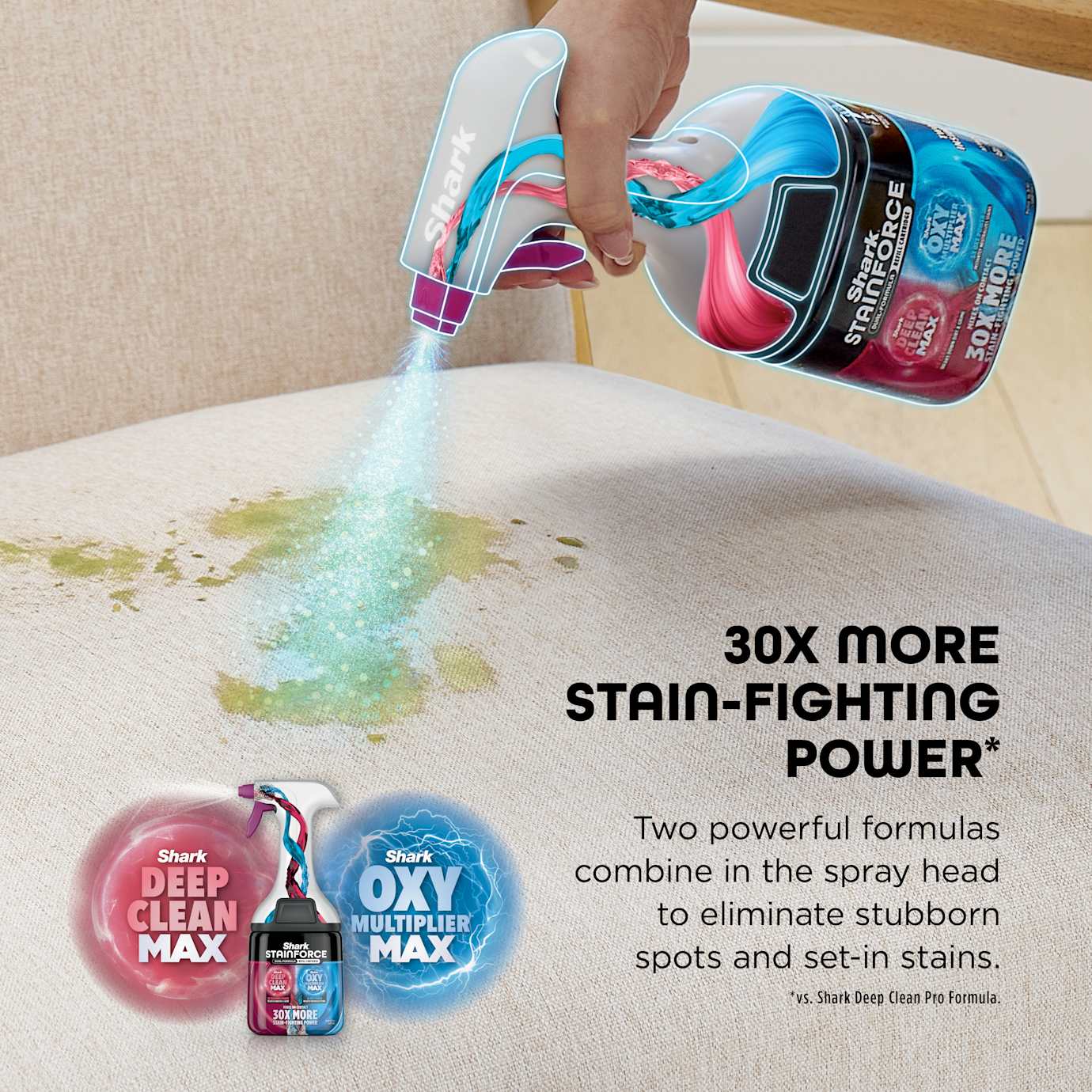 Shark-Ninja StainForce Dual-Formula Refill Cartridge - Image 2